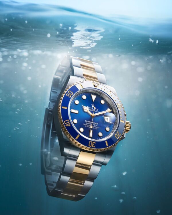 Rolex Submariner Two Tone Blue Dial Japanese Automatic firstcopy Watch