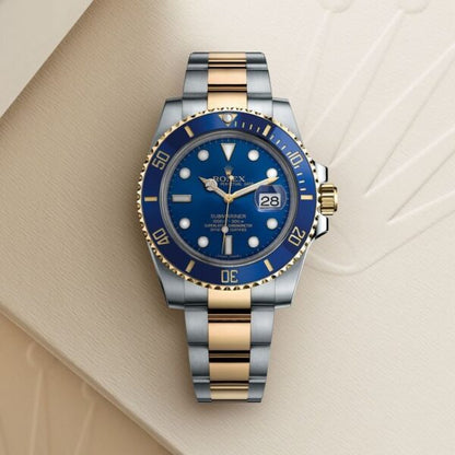Rolex Submariner Two Tone Blue Dial Japanese Automatic firstcopy Watch