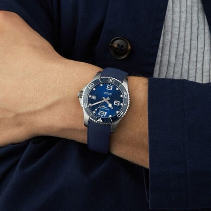 Longines HydroConquest firstcopy Silver Blue Fiber Automatic Men’s Watch