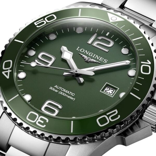 Longines HydroConquest firstcopy Stainless Steel Automatic Green Dial Men’s Watch