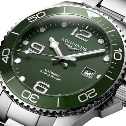 Longines HydroConquest firstcopy Stainless Steel Automatic Green Dial Men’s Watch