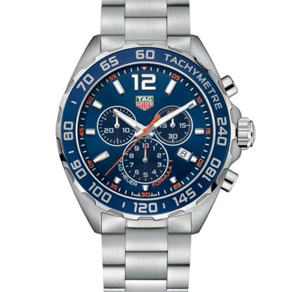 Tag Heuer Formula 1 Chronograph Blue Dial Authentic Mens Watch firstcopy
