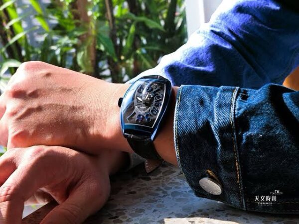 Franck Muller Crazy Hours firstcopy Black Badge Automatic Men’s Watch
