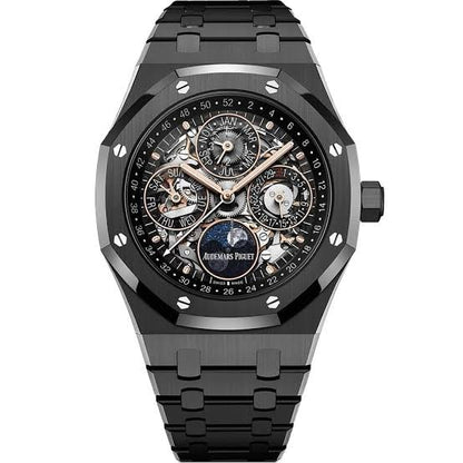 Audemars Piguet Perpetual Calendar Black Men’s Sports Firstcopy Replica Watch