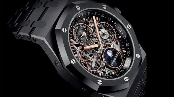 Audemars Piguet Perpetual Calendar Black Men’s Sports Firstcopy Replica Watch