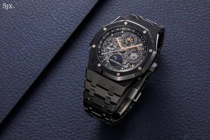 Audemars Piguet Perpetual Calendar Black Men’s Sports Firstcopy Replica Watch
