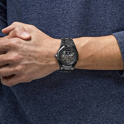 Audemars Piguet Perpetual Calendar Black Men’s Sports Firstcopy Replica Watch