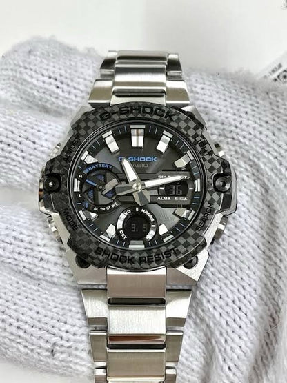 Casio G-Shock G-Steel firstcopy GST-B400 Stainless Steel Black Dial Men’s Watch