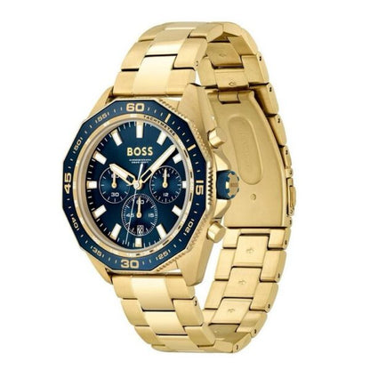 Hugo Boss 1513973 Gold Blue Dial Men’s Sports Firstcopy Replica Watch