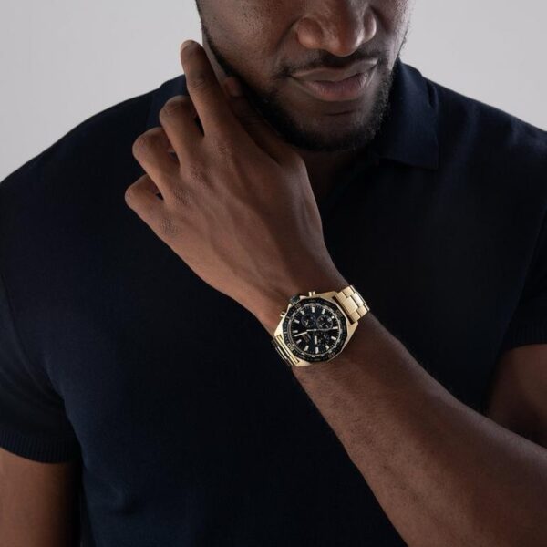 Hugo Boss 1513973 Gold Blue Dial Men’s Sports Firstcopy Replica Watch