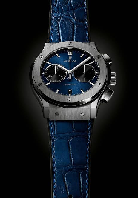 Hublot Big Bang firstcopy Japanese Blue Chronograph Men’s Watch