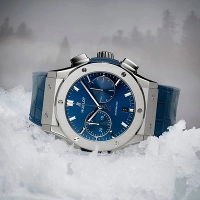 Hublot Big Bang firstcopy Japanese Blue Chronograph Men’s Watch