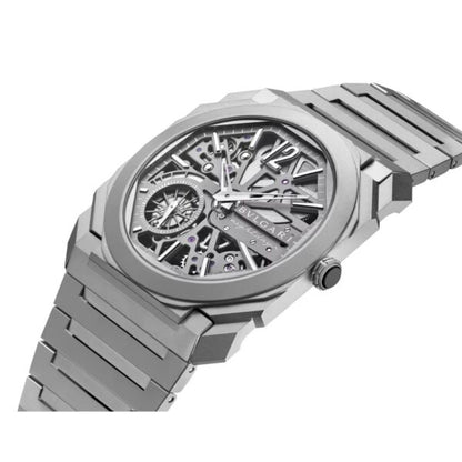 Bvlgari Octo Finissimo Firstcopy Skeleton 8 Days Automatic Men's Watch