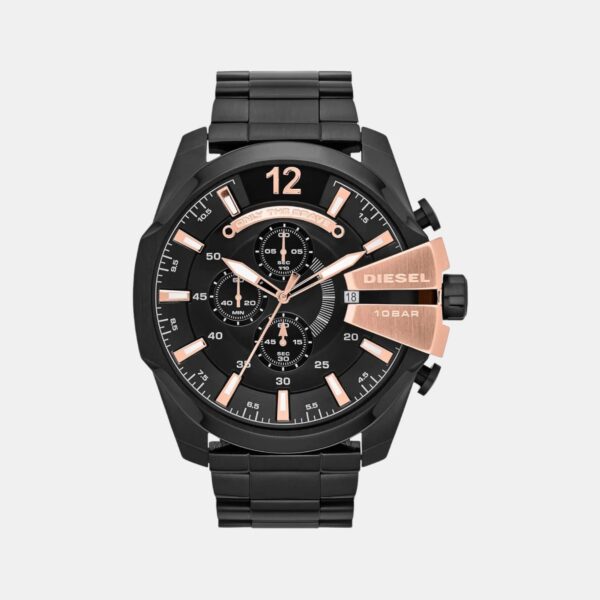Diesel Mega Chief firstcopy DZ4318 Black Chronograph Men’s Watch