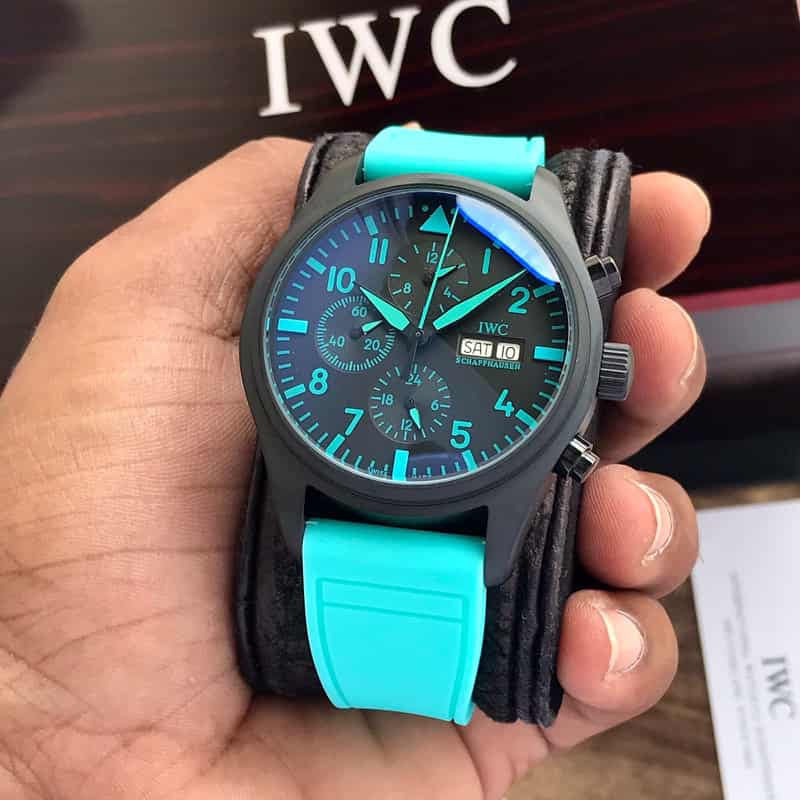 IWC Pilot’s Watch Chronograph 41 firstcopy Mercedes-AMG Petronas F1 Team Edition Men’s Watch