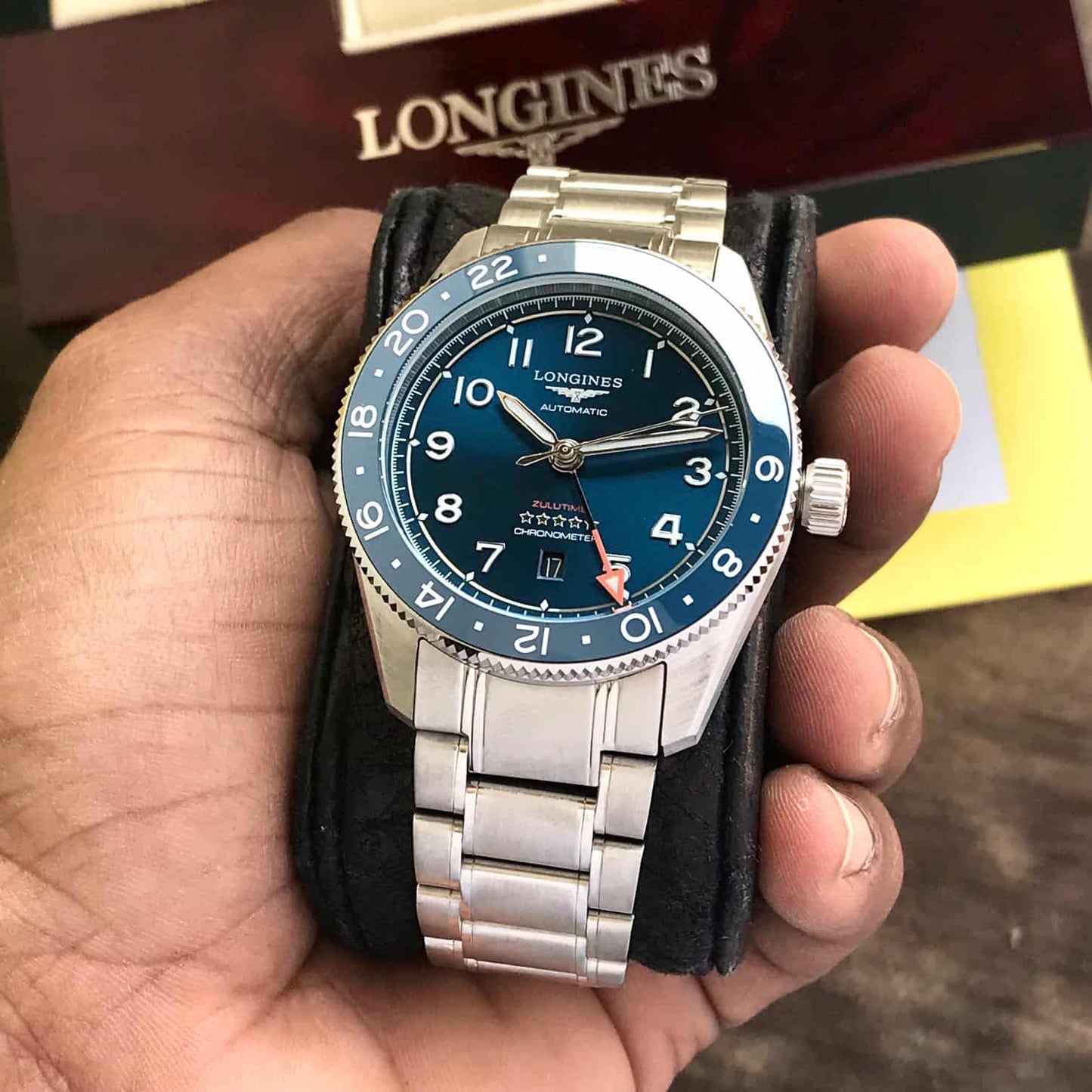 Longines Spirit Zulu Time firstcopy Premium Automatic Men’s Watch