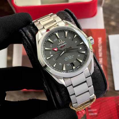 Omega Aqua Terra firstcopy 43mm GMT Swiss ETA Self-Winding Men’s Watch