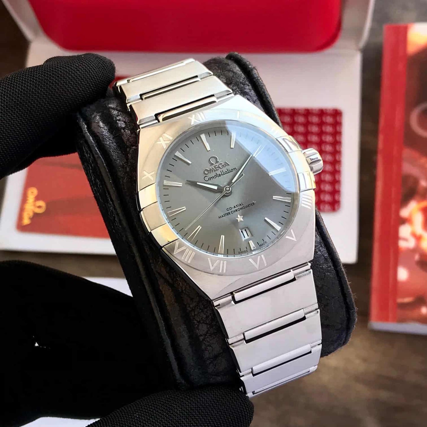 Omega Constellation firstcopy Grey Dial Japanese Automatic Men’s Watch