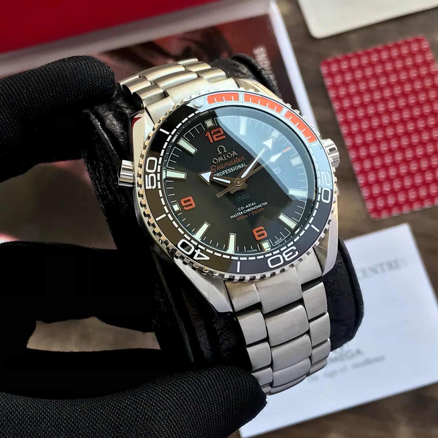 Omega Planet Ocean firstcopy 600M Stainless Steel Co-Axial Automatic Men’s Watch