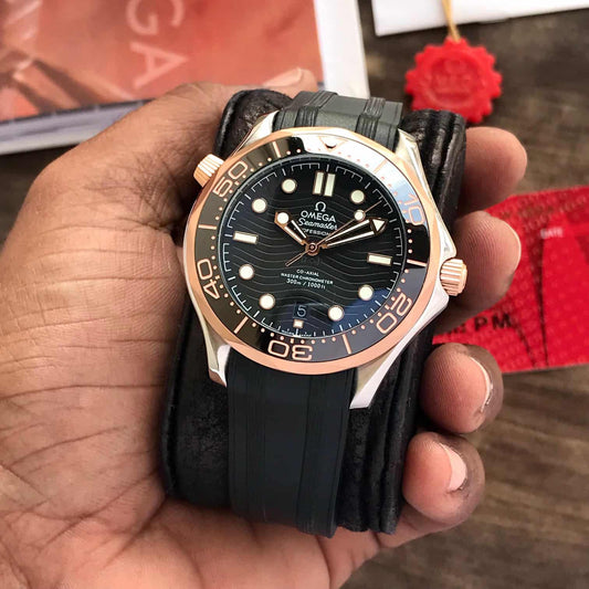 Omega Seamaster firstcopy Black Copper Co-Axial Japanese Automatic Men’s Watch