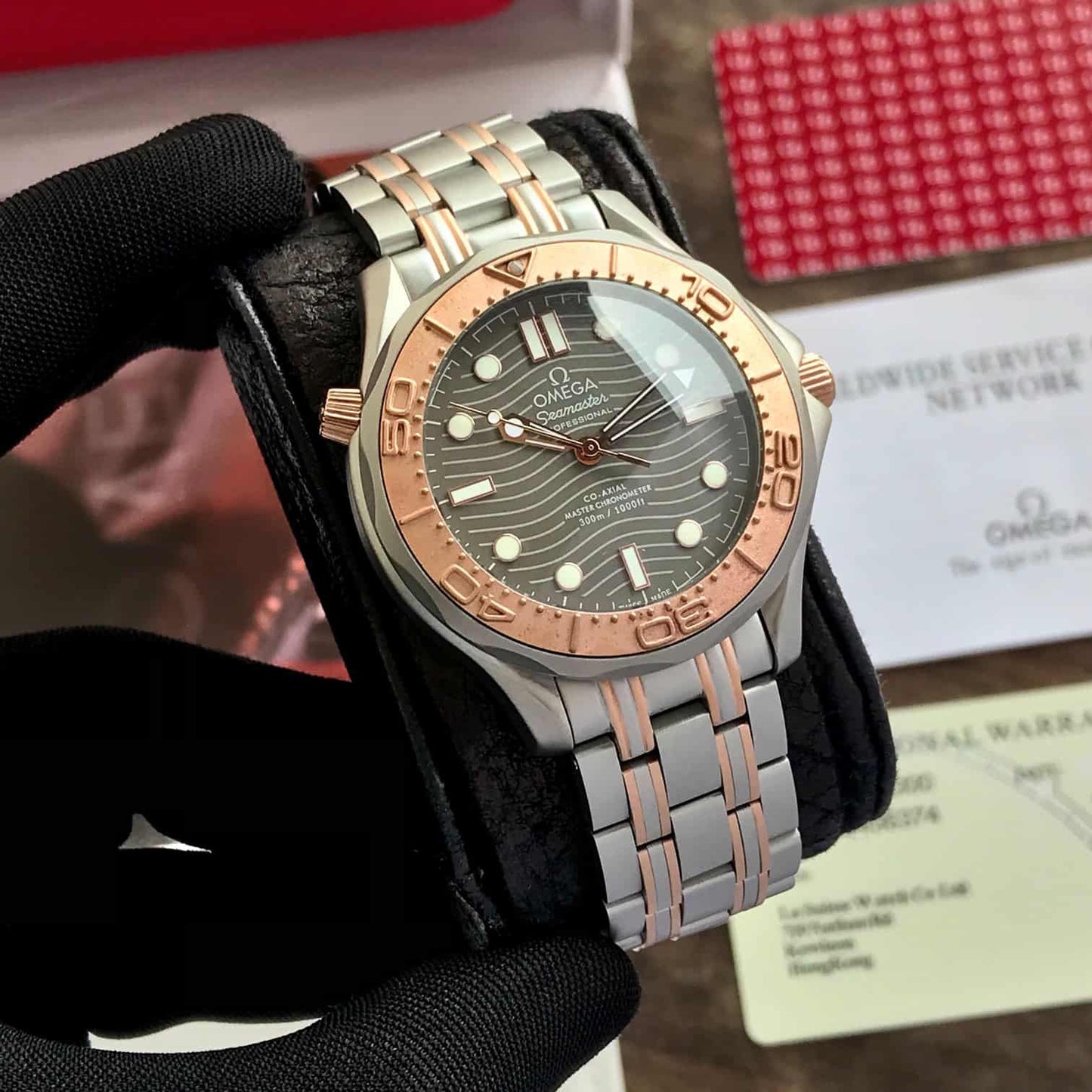 Omega Seamaster firstcopy Grey Dial Co-Axial Automatic Matte Finish Men’s Watch