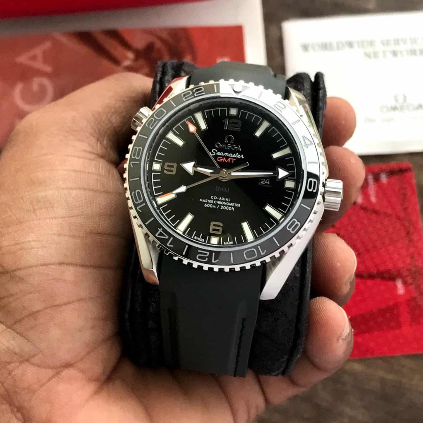 Omega Seamaster Super Ocean GMT firstcopy Premium Automatic Men’s Watch