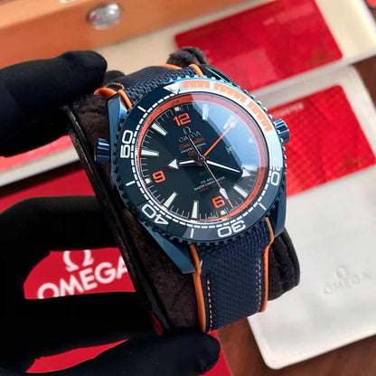 Omega Seamaster Planet Ocean firstcopy Blue Dial GMT Japanese Automatic Men’s Watch