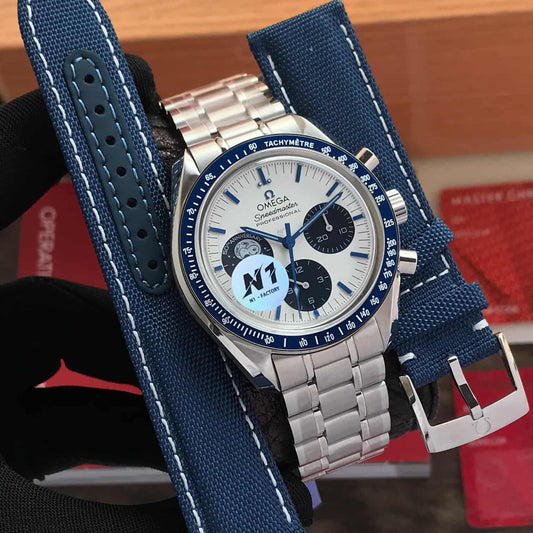 Omega Speedmaster Silver Snoopy 50th Anniversary Swiss ETA Automatic firstcopy Watch