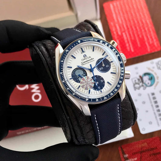 Omega Speedmaster Silver Snoopy 50th Anniversary Swiss ETA Automatic firstcopy Watch