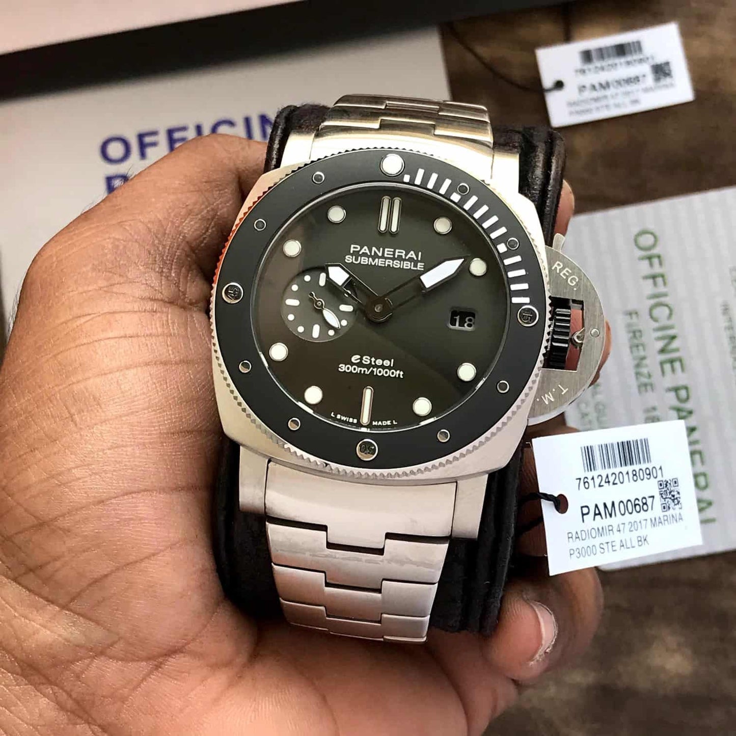 Panerai Luminor Submersible firstcopy Stainless eSteel Automatic Premium Men’s Watch