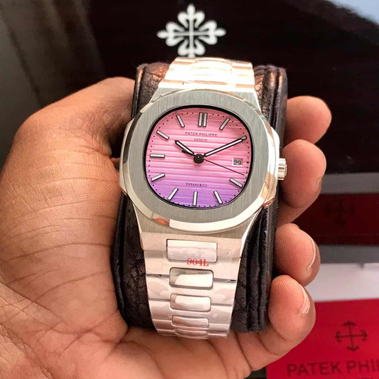Patek Philippe Nautilus firstcopy Pink White Tiffany Edition Automatic Men’s Watch