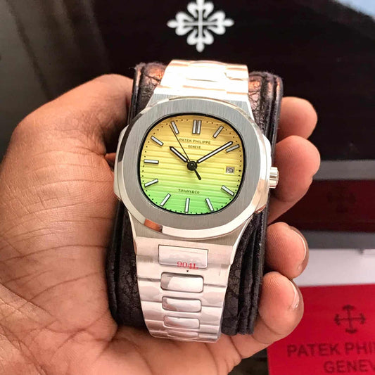 Patek Philippe Nautilus firstcopy Tiffany Yellow Green Dial Edition Automatic Men’s Watchtn