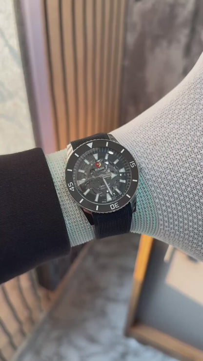 Rado Captain Cook 3212 Black Dial High Tech Ceramic