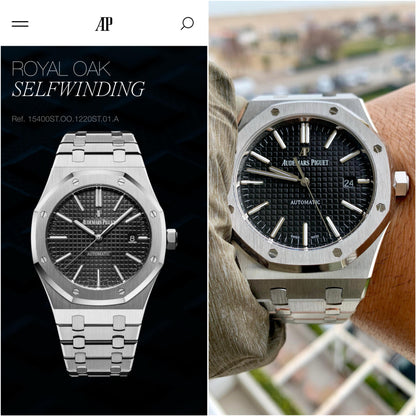 Audemars piguet men automatic watch