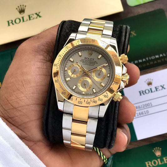 Rolex Cosmograph Daytona Two Tone Gold Automatic Mens Watch firstcopy