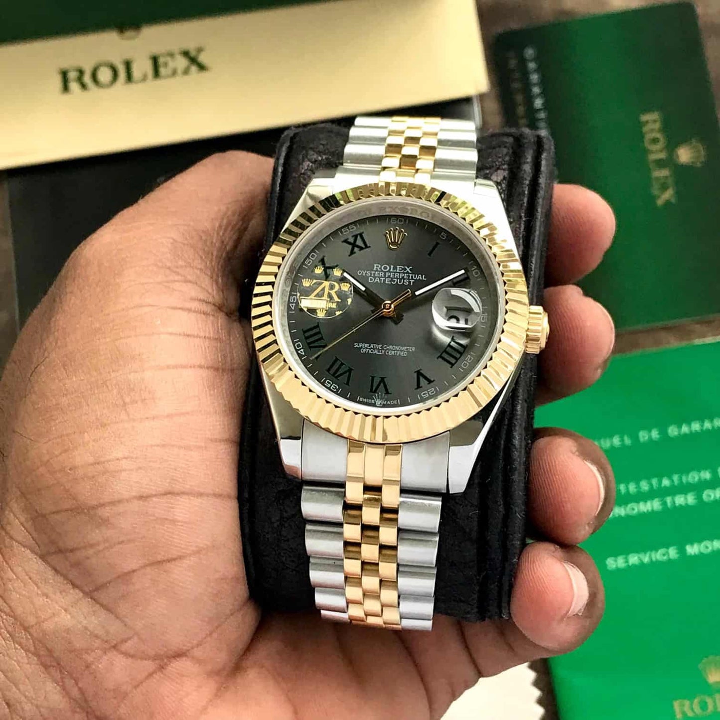 Rolex Datejust 41 Two Tone Automatic Mens Watch firstcopy