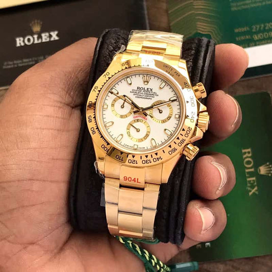 Rolex Daytona Oystersteel Full Gold Swiss ETA Automatic firstcopy Watch