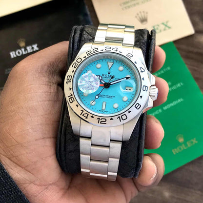 Rolex Explorer Tiffany Dial Automatic Mens Watch firstcopy