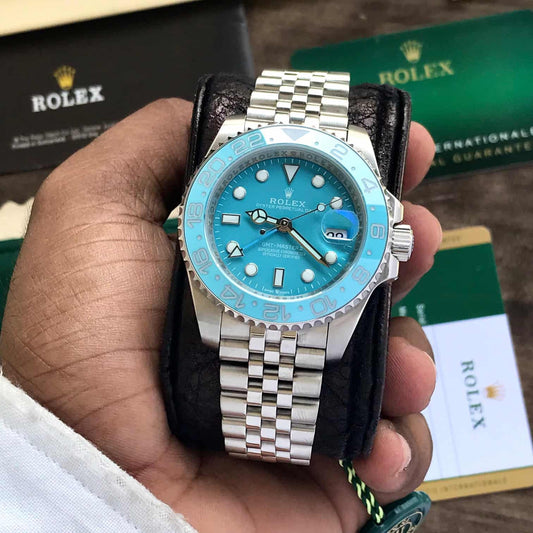 Rolex GMT Master Tiffany Dial Japanese Automatic Mens Watch firstcopy