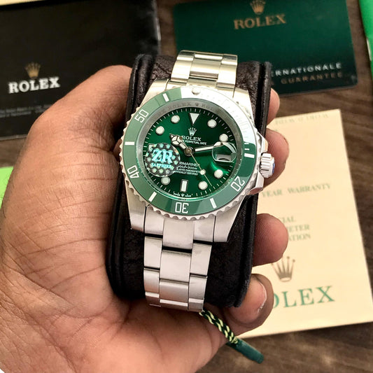 Rolex Submariner Hulk Silver Tone Green Dial Japanese firstcopy Watch