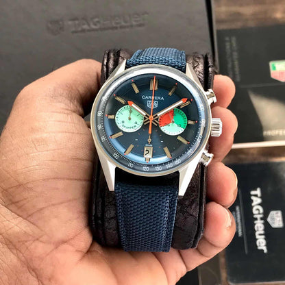 Tag Heuer Grand Carrera Skipper Stainless Steel Japanese Mens Watch firstcopy