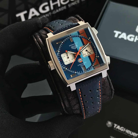 Tag Heuer Monaco Gulf Limited Edition Japanese Mens Watch firstcopy