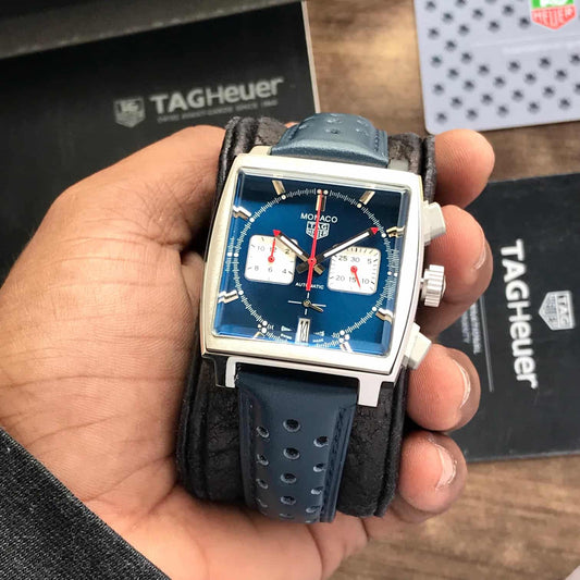 Tag Heuer Monaco Limited Edition Blue Japanese Mens Watch firstcopy