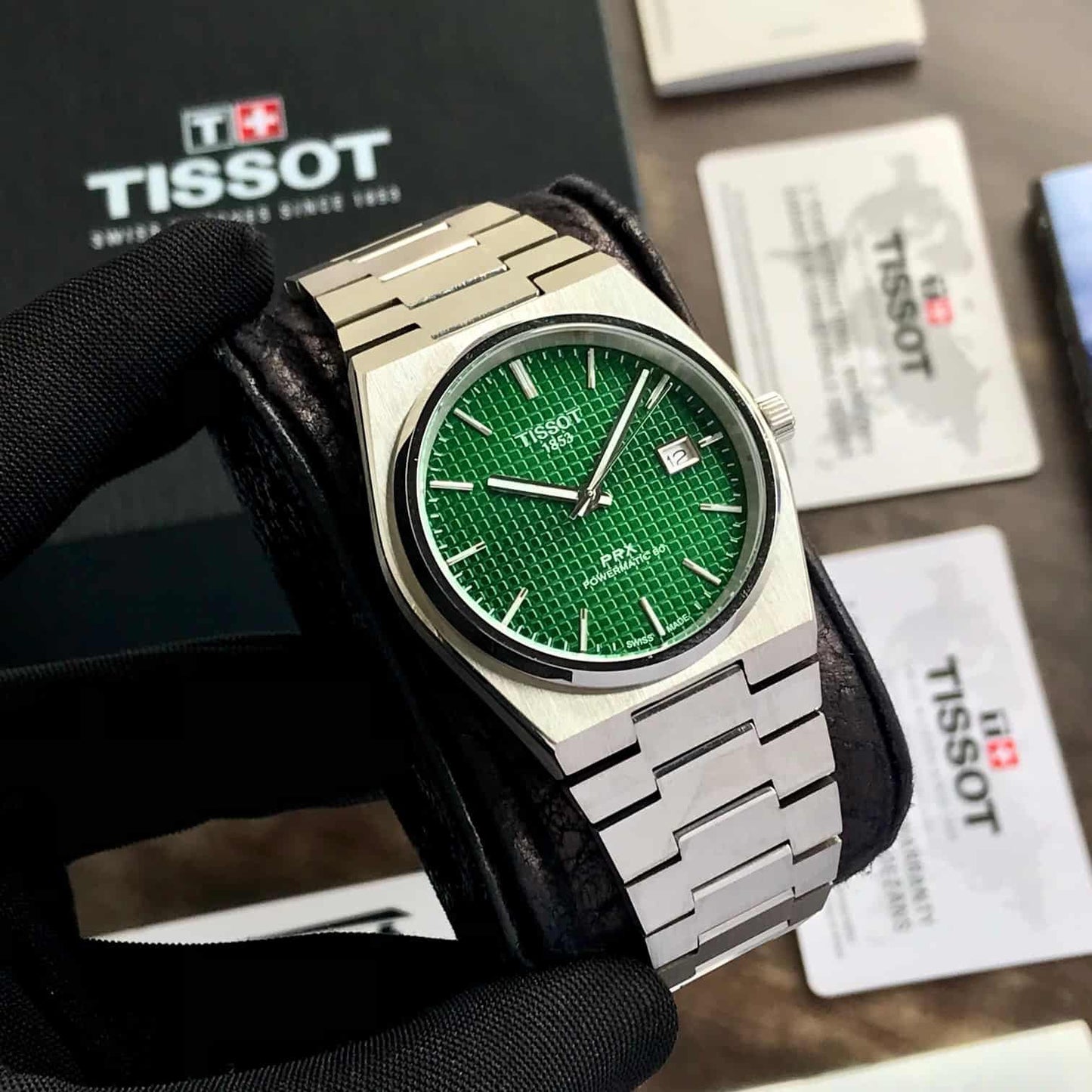 Tissot PRX firstcopy Stainless Steel Green Dial Japanese Men’s Watch