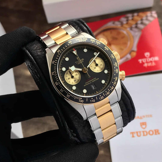 Tudor Black Bay Two Tone Chronograph S&G firstcopy Swiss ETA Automatic Men’s Watch